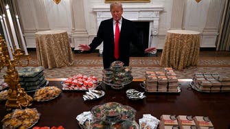 As shutdown bites, Trump foots bill for fast food feast