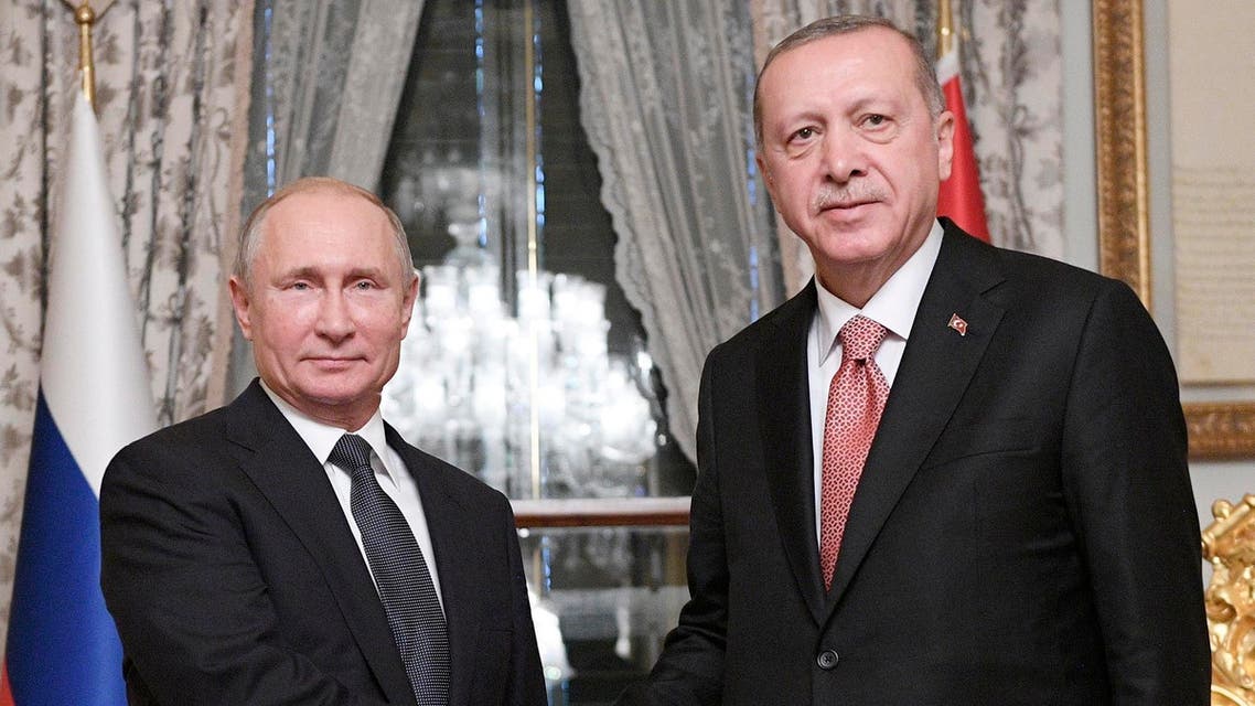 Turkish President Recep Tayyip Erdogan has arrived in Moscow for Syria-focused talks with his Russian counterpart Vladimir Putin. (File photo: AP)
