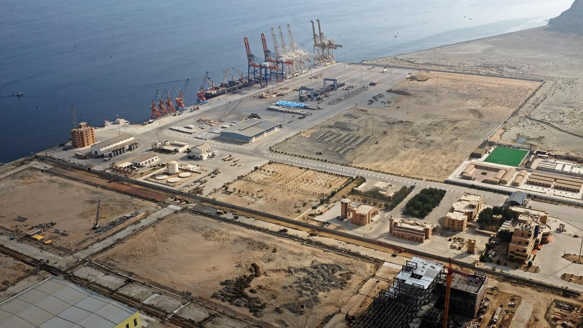 A general view of Gwadar port on October 4, 2017. (Reuters)