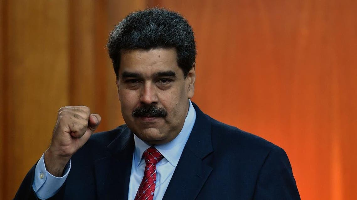 Venezuelan leader Nicolas Maduro, Jan.25, 2019. (AFP)