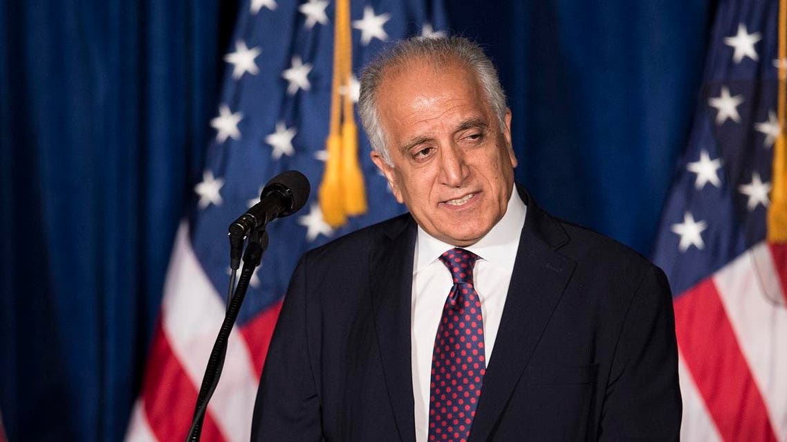 US special envoy Zalmay Khalilzad (AFP)