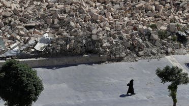 Aleppo had been divided for four years since the summer of 2012 between a government-held west and a militia-held east. (File photo: AP)