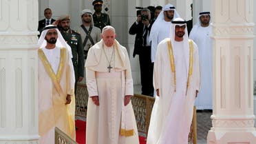 Pope Francis UAE (Reuters)