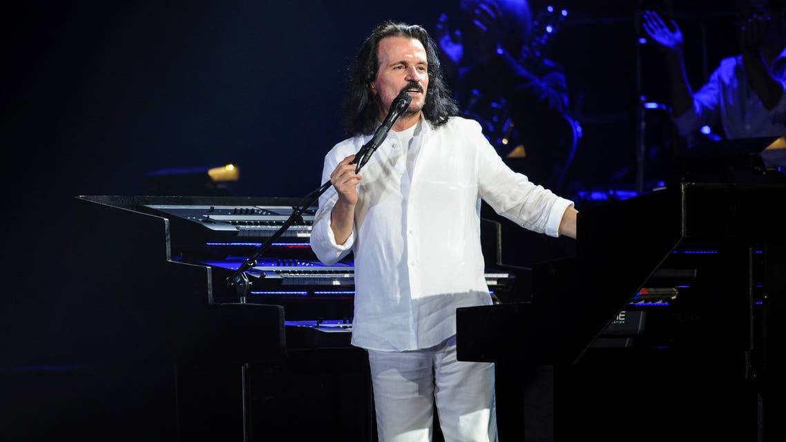 Greek musician yanni الموسيقار ياني