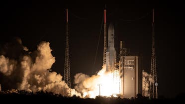 Saudi satellite on Arianespace (AFP)