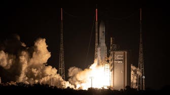 Saudi satellite launches from French Guiana