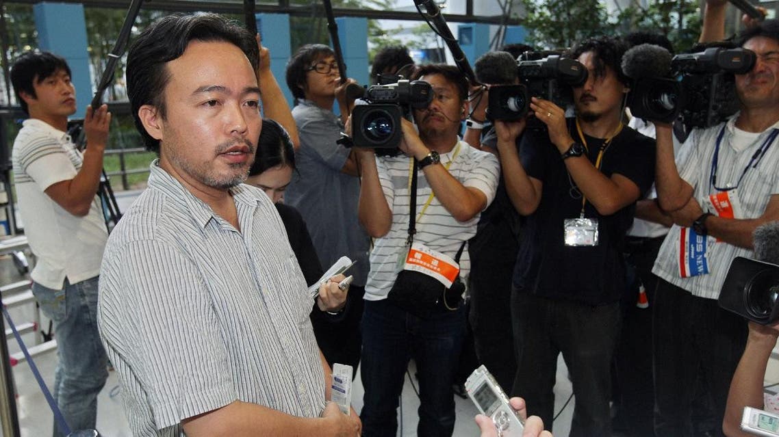 Japanese freelance journalist Kosuke Tsuneoka (AFP)