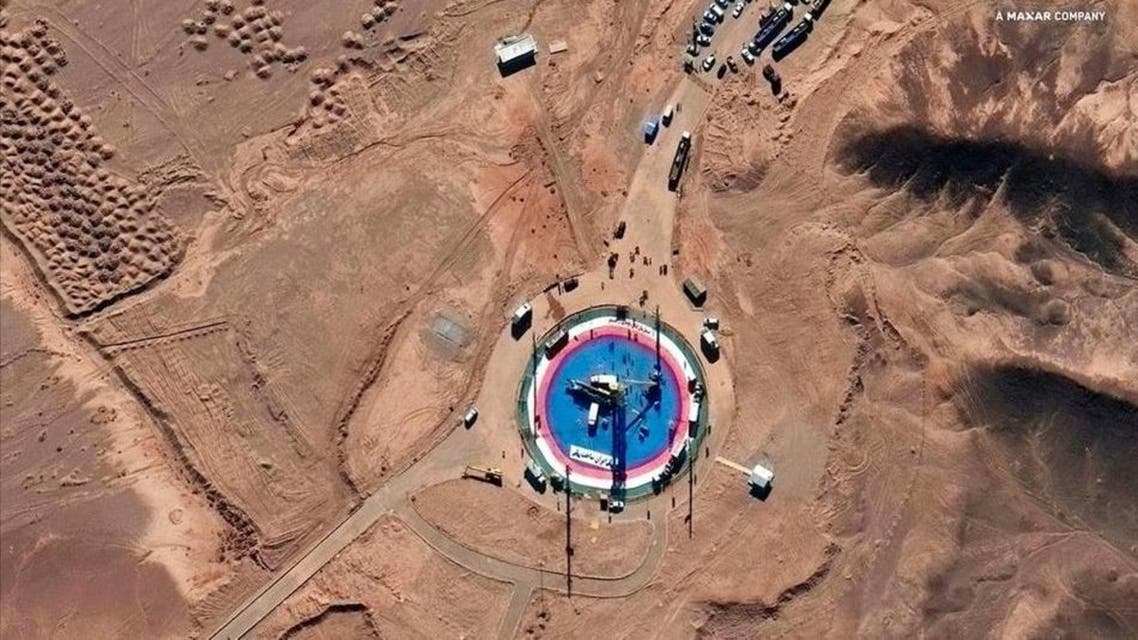 Iran satellite launch (Supplied)