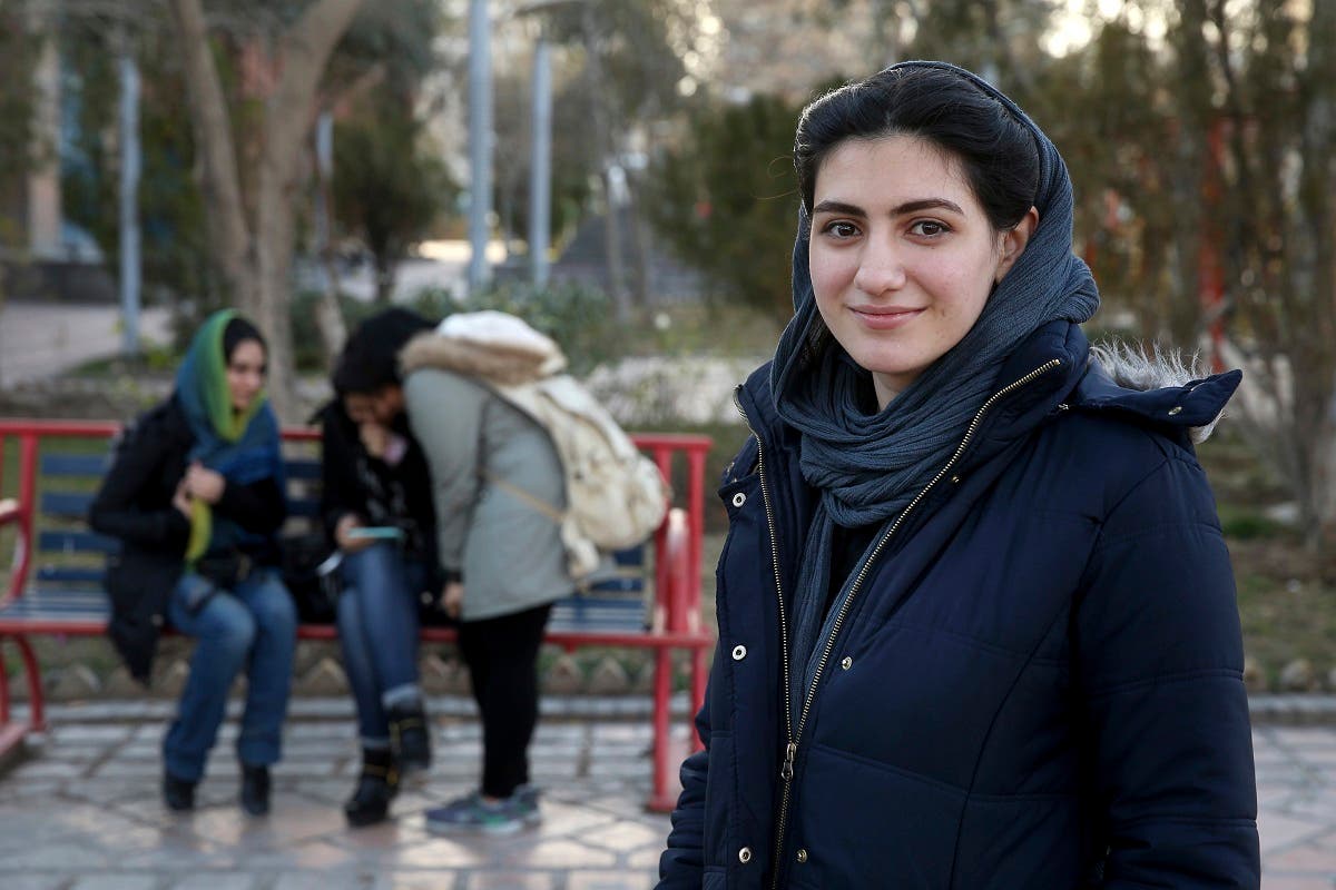 Iranian Kimia Zakeri (AP)