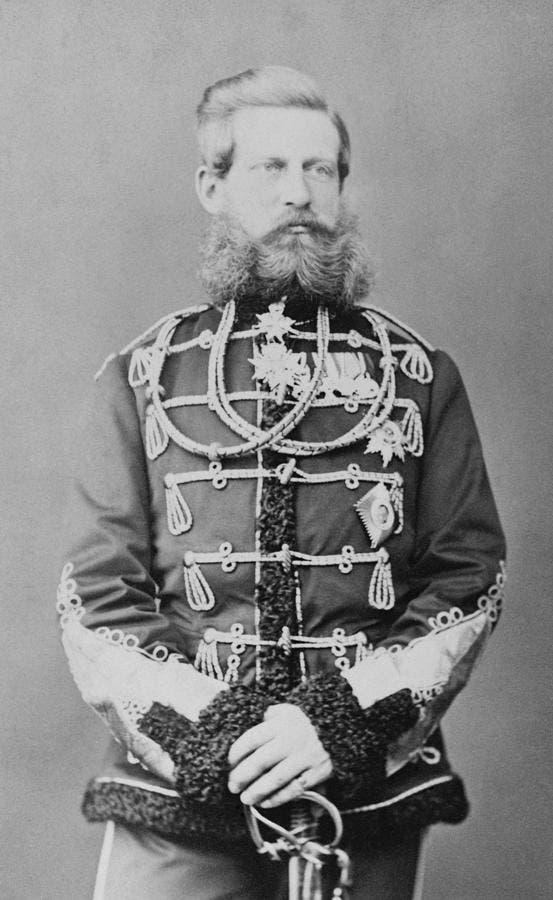صورة للإمبراطور الألماني فريدريك الثالث