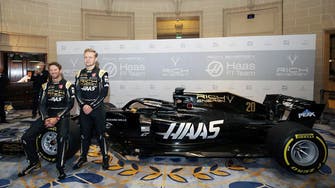 Haas changes F1 car from gray to black-and-gold for 2019