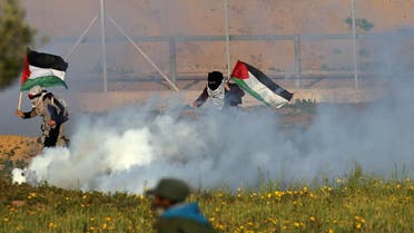 gaza border protests (Reuters)