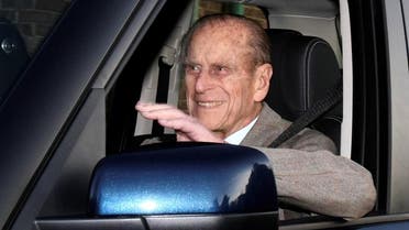Britain's Prince Philip is driven away from Papworth Hospital in southern England. (File photo: Reuters)
