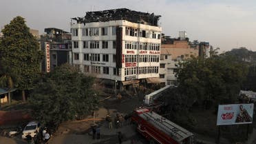 India fire at hotel. (Reuters)