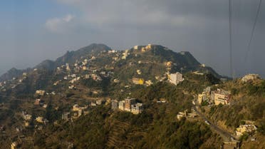 Homes and businesses atop Faifa Mountain, (Andrew Leber)