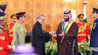 Saudi Crown Prince receives Pakistan’s highest civilian honor