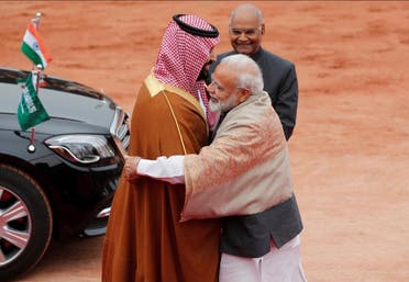 Saudi crown prince in India. (Supplied)