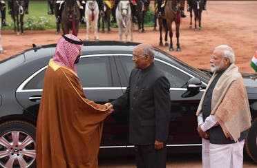 Saudi crown prince in India. (Supplied)