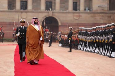 Saudi crown prince in India. (Supplied)