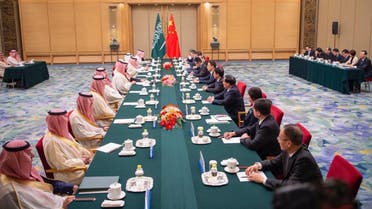 Crown Prince Mohammed bin Salman and Vice-Premier of China chaired the third meeting of the Saudi-Chinese High-Level Committee. (Supplied)