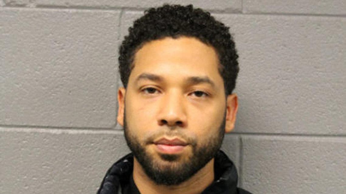 Actor Jussie Smollett, 36 appears in a booking photo provided by the Chicago Police Department. (Reuters)