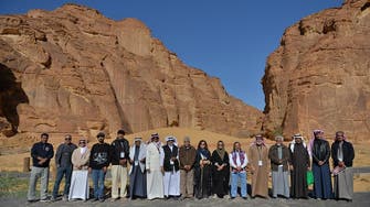 Saudi artists gather in al-Ula for live art show inspired by its beauty