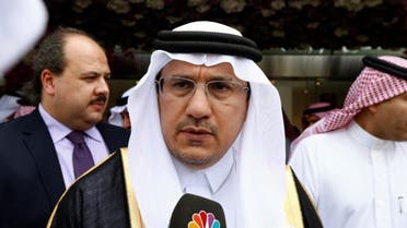 Saudi Arabia's central bank governor Ahmed al-Kholifey speaks to reporters in Riyadh. (File photo: Reuters)