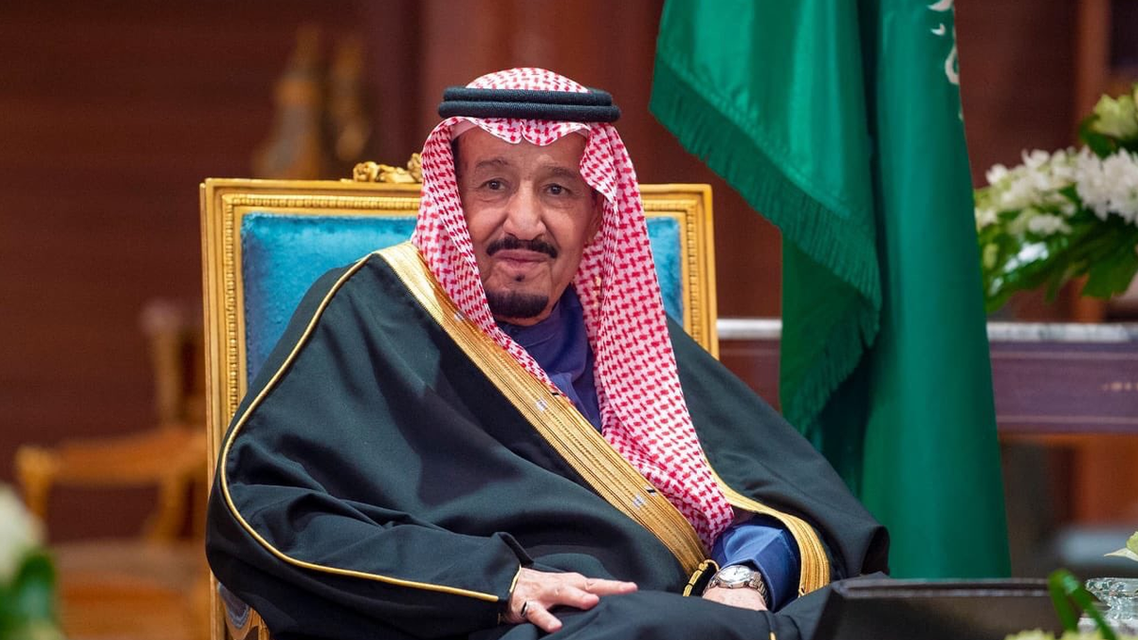 Saudi King Salman and Egypt President Andelfattah el-Sisi. (Saudi Ministry of Media)