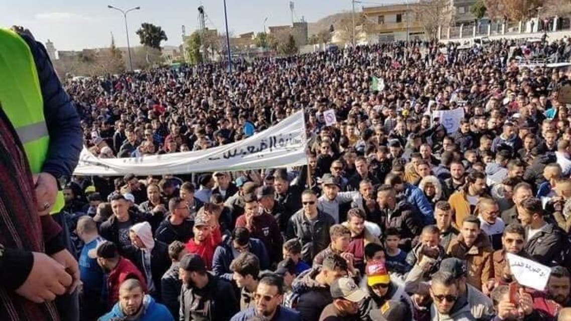 جانب من تظاهرات الجزائر