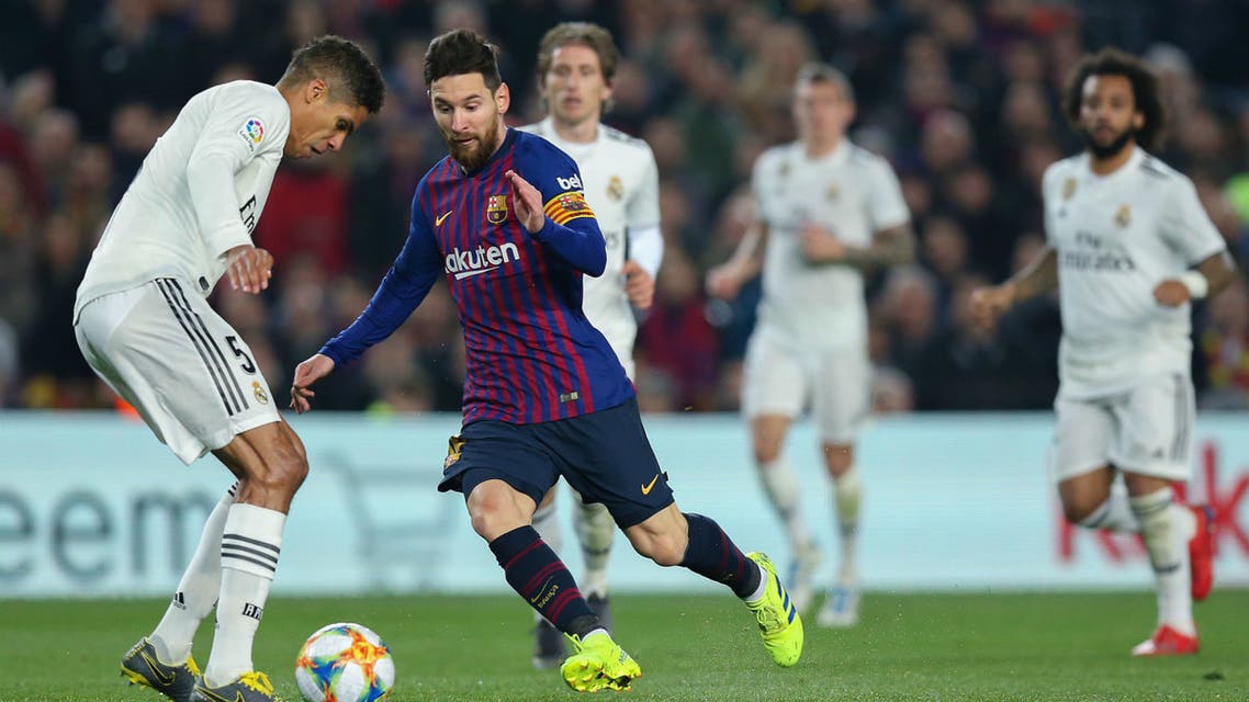 ميسي برشلونة ريال مدريد