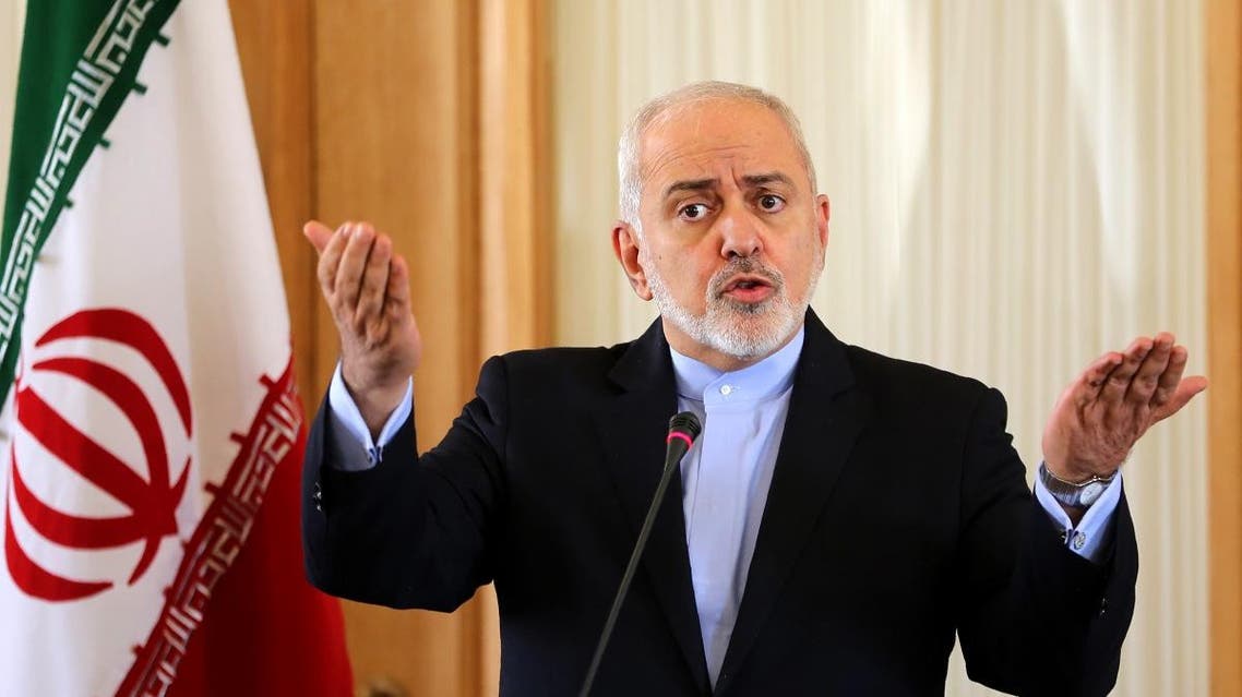 Iran’s Foreign Minister Mohammad Javad Zarif in Tehran on February 13, 2019 (AFP).