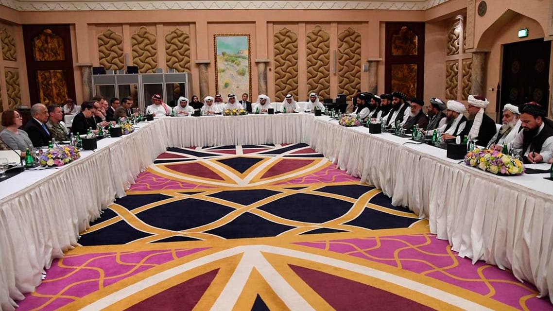 U.S. envoy Zalmay Khalilzad met with one of the founders of the Taliban for the first time on Monday ahead of the latest round of talks. (AP)