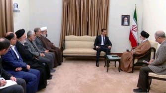 الأسد يعزي خامنئي: لن ننسى وقوف سليماني بجانبنا