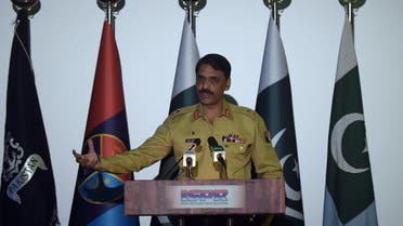 Pakistan army spokesperson Major General Asif Ghafoor said Pakistan does “not want to go towards war” with India. (File photo: AFP)