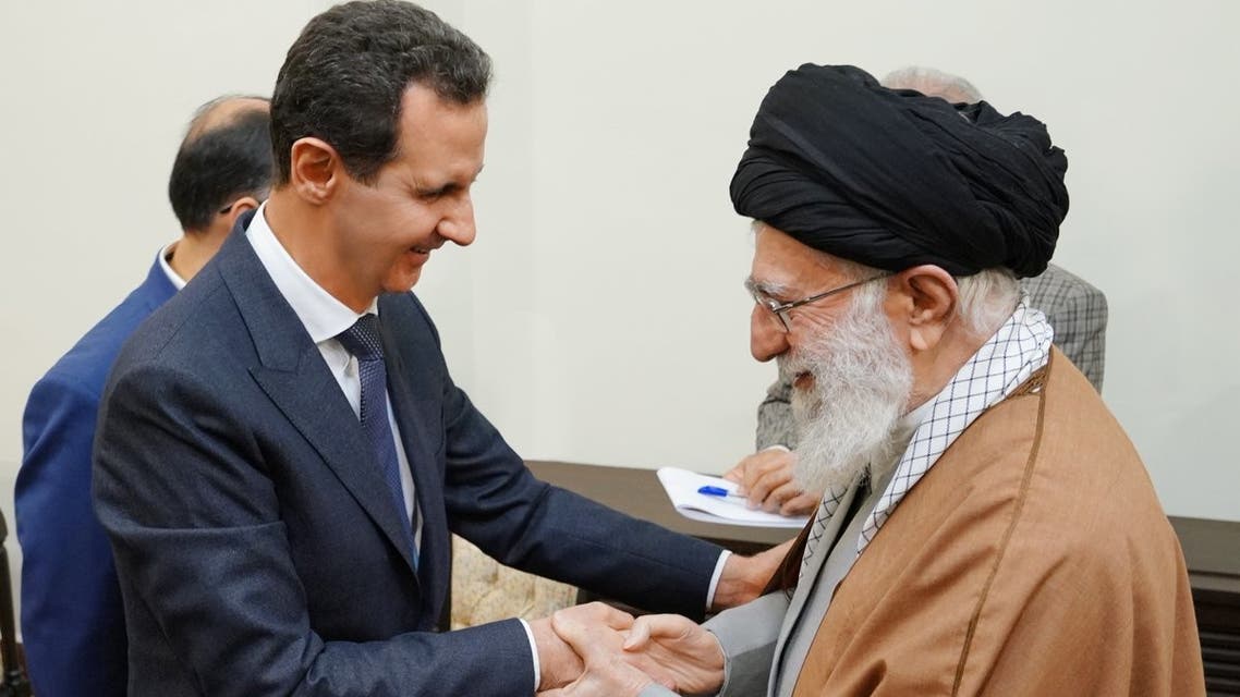 الأسد وخامنئي