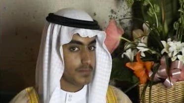 An undated file video grab released by the CIA on November 1, 2017 shows an image from the wedding of Hamza bin Laden. AFP)