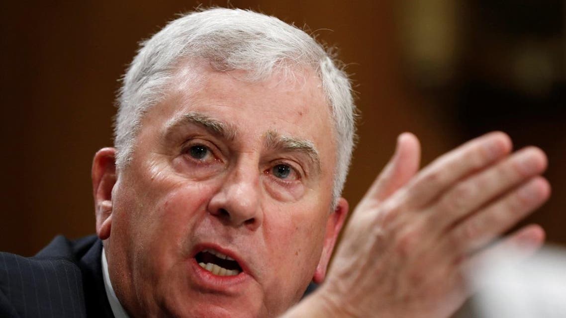Retired four-star Army General John Abizaid testifies before the Senate Foreign Relations Committee during his confirmation hearing to be US ambassador to Saudi Arabia. (Reuters)