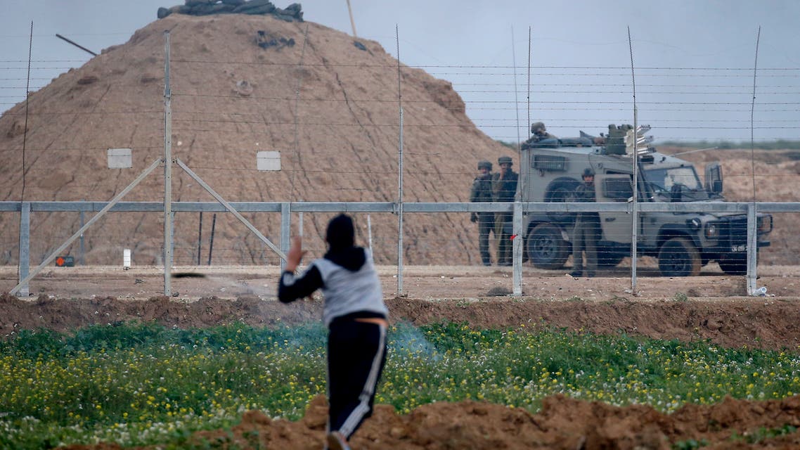 gaza غزة مواجهات الاحتلال