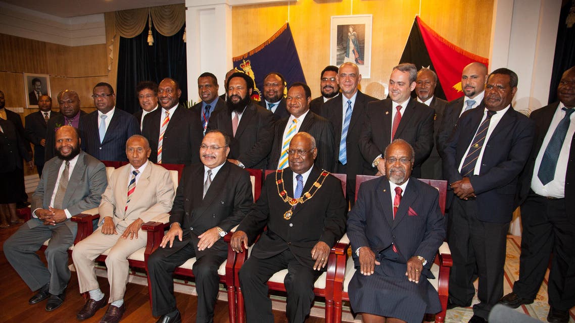 Papua New Guinea all-male parliament (AFP)