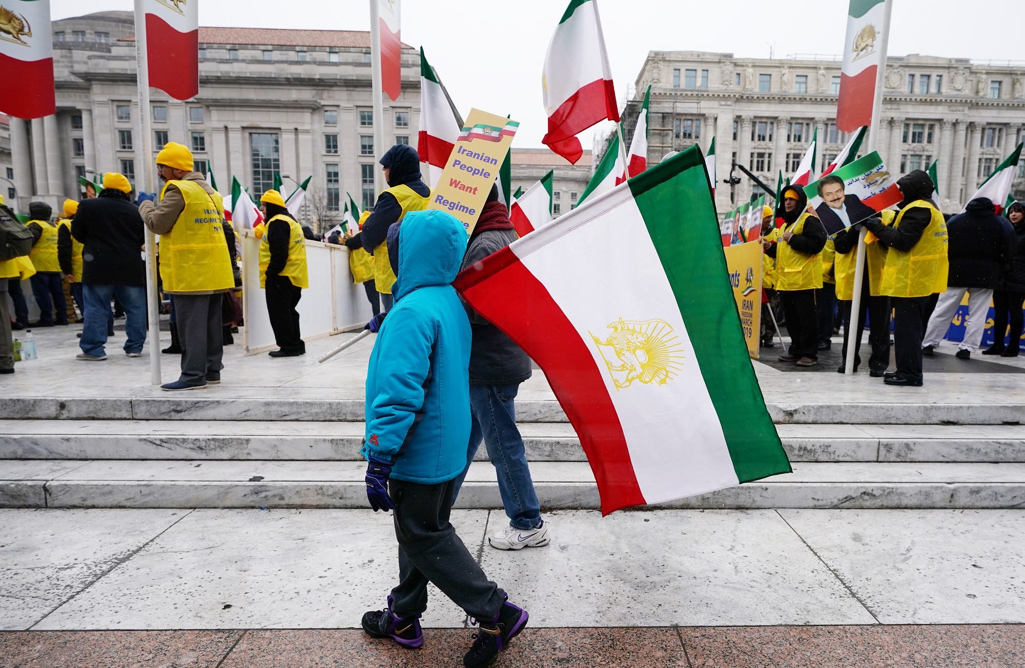 Washington protesters demand ‘regime change’ in Iran Al Arabiya English