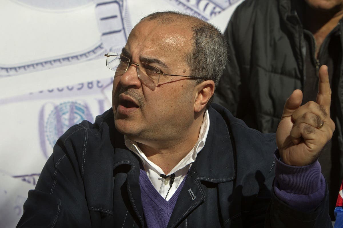 Israel electio Arab lawmaker Ahmad Tibi (AFP)