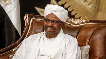 Sudanese President Omar al-Bashir chairs a meeting of leaders of some political parties in the capital Khartoum on March 7, 2019. (AFP)
