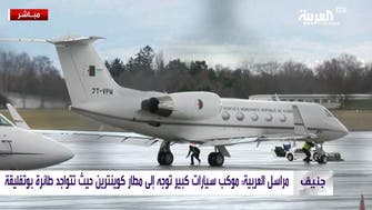 Bouteflika’s plane lands at military airport in Algeria 