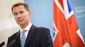 UK’s Hunt: Iran actions ‘profoundly destabilizing’, but we want reduced tensions