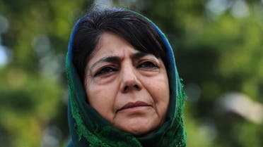Mehbooba Mufti was the chief minister of Jammu and Kashmir from early 2014 to June last year. (File photo: AFP)