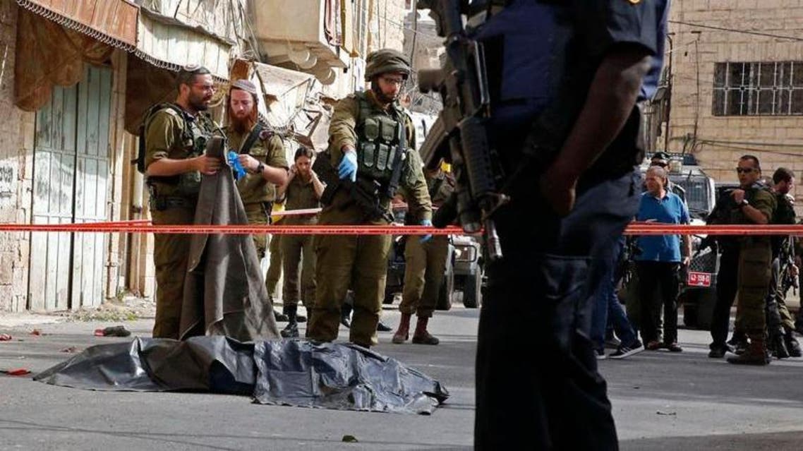 Israeli soldiers West Bank attack December 13, 2018. (AFP)