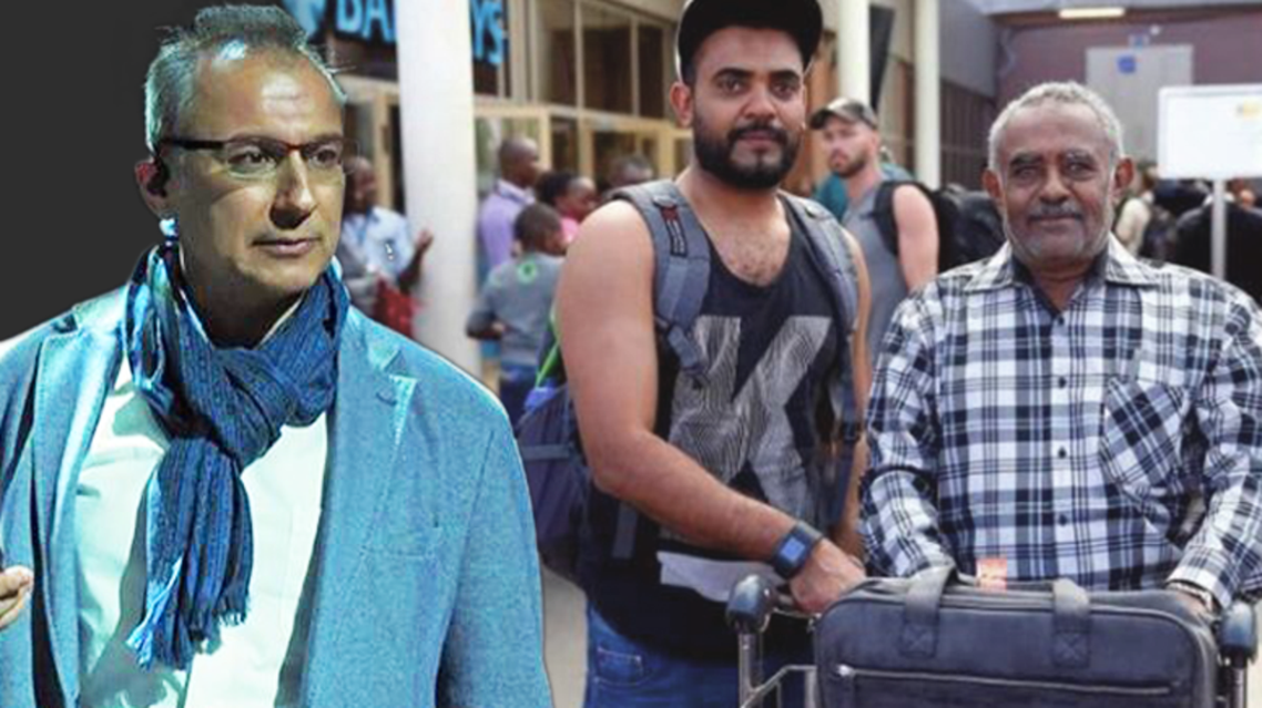Ahmad Khalid and Antonis Mavropoulos were supposed to board the Ethiopian plane but were late.