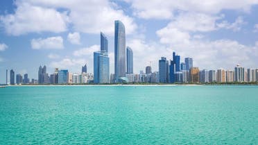 ABU DHABI, UAE - MARCH 27: Cityscape of Abu Dhabi on March 27, 2014, UAE. Abu Dhabi is the capital and the second most populous city in the United Arab Emirates with around 1 million people. - Image SHUTTERSTOCK