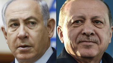 Erdogan (right) is a vocal critic of Israeli policies. (AFP)