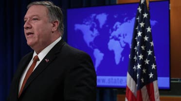US Secretary of State Mike Pompeo speaks about the release of the 2018 Country Reports on Human Rights Practices on March 13, 2019 in Washington, DC. (AFP)